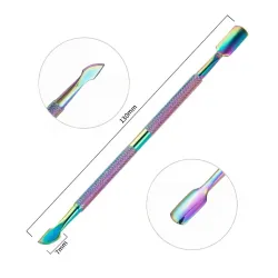 Kopytko do skórek Rainbow NILO PREMIUM 130 mm – dwustronne, stal nierdzewna